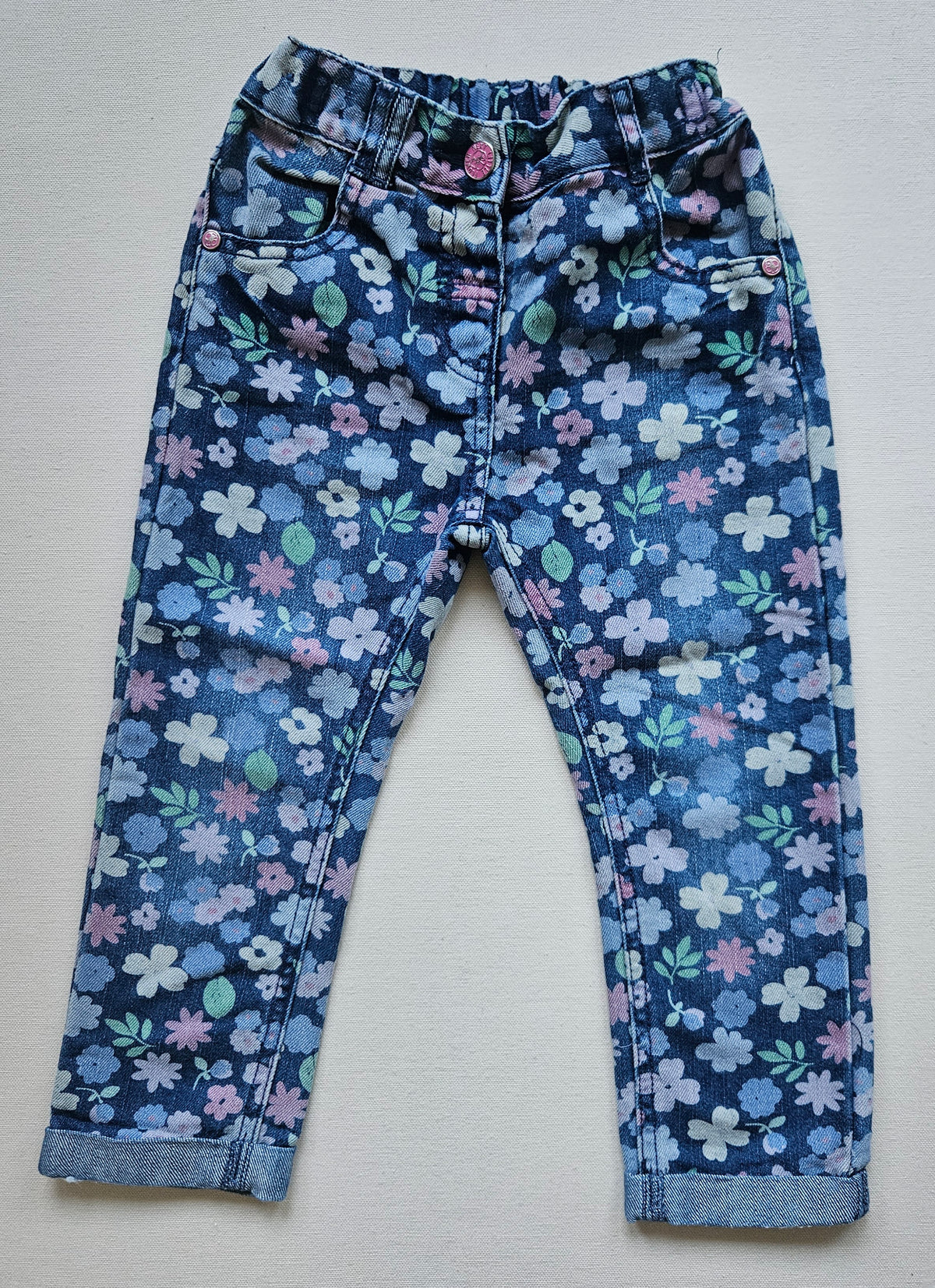 NEXT Blumenjeans für Mädchen 🌸 | Gr. 98