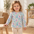 Langarmshirt mit Blumenmuster – Größe 98 – NEXT