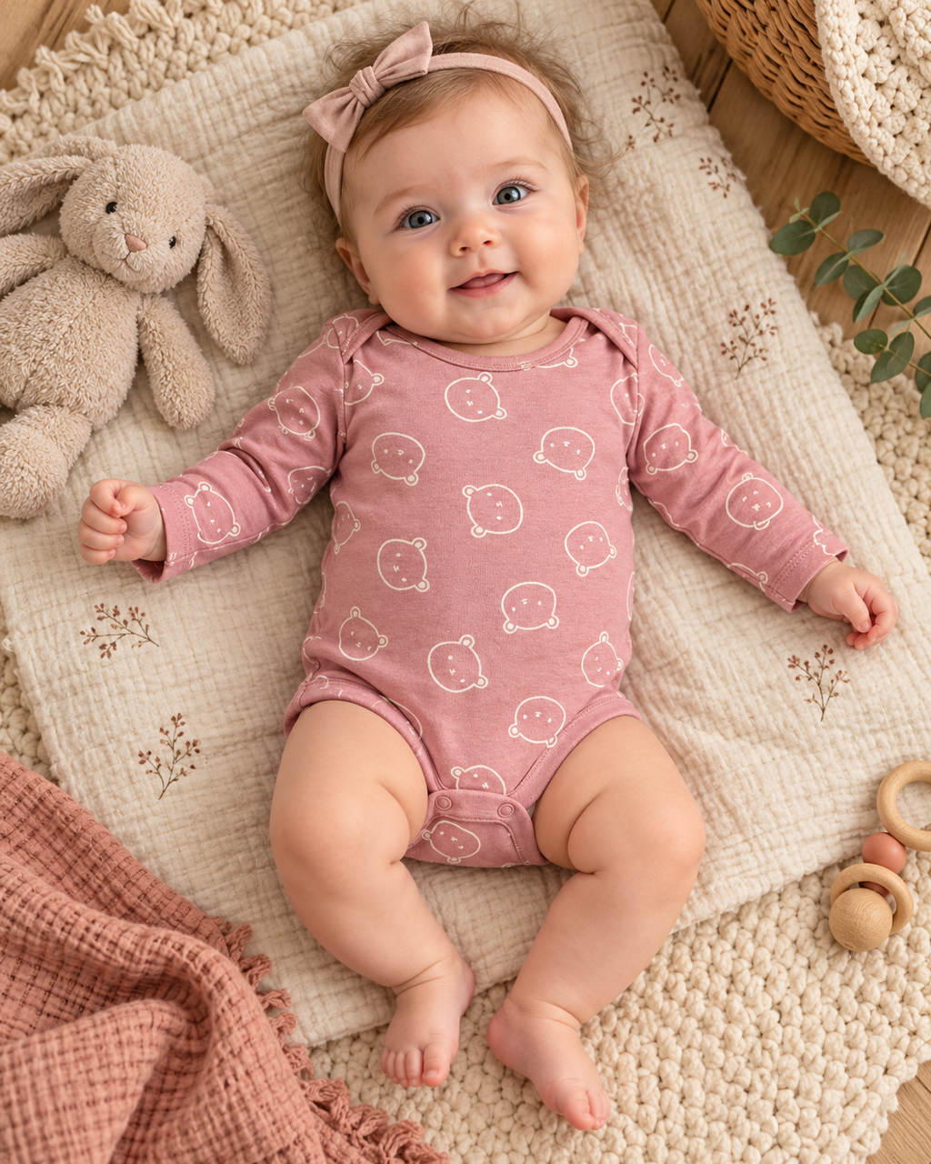 Next Body mit Bärenprint 🐻 | Gr. 62