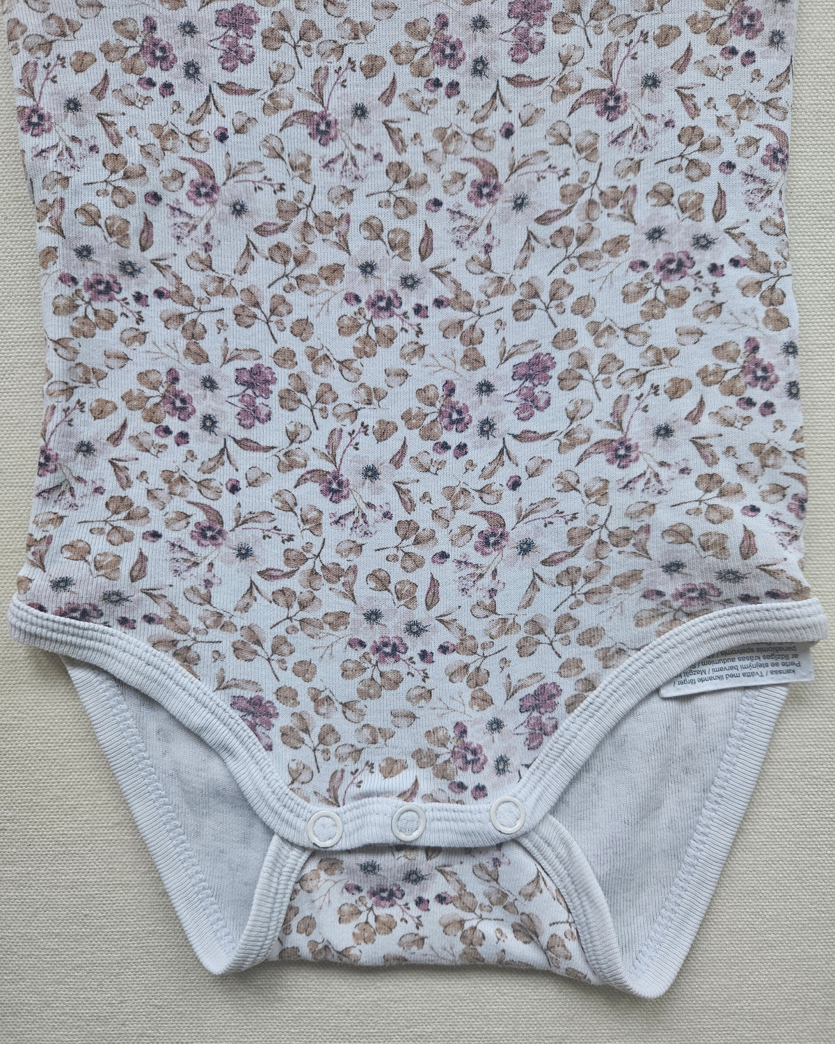Name It Langarmbody mit Blumenprint 🌸 | Gr. 80