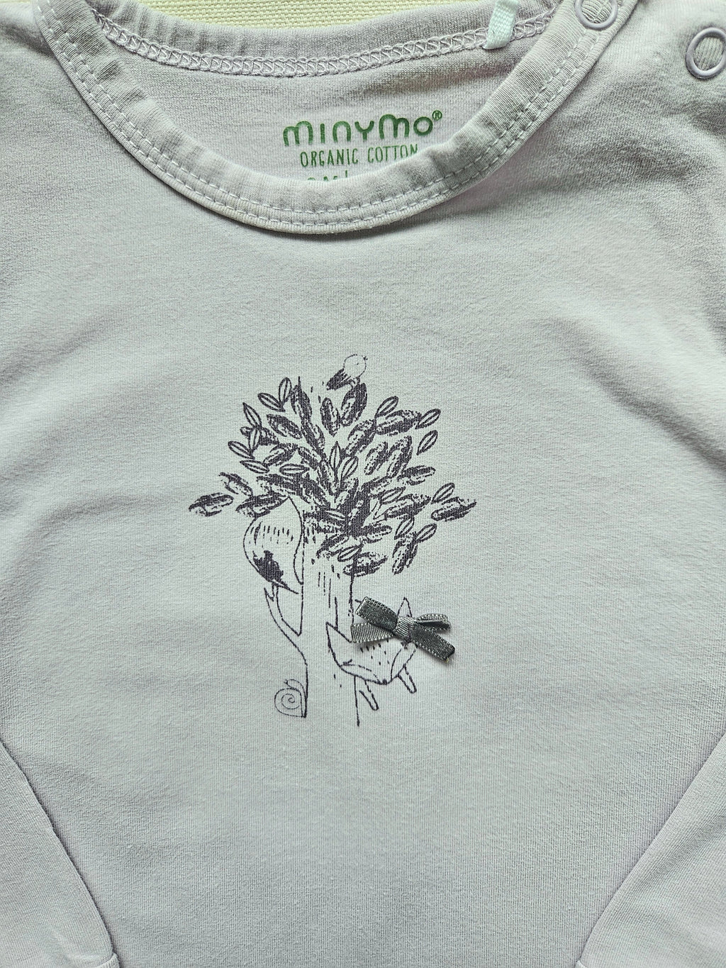 Minymo Organic Cotton Set mit Langarmshirt & Leggings | Gr. 74