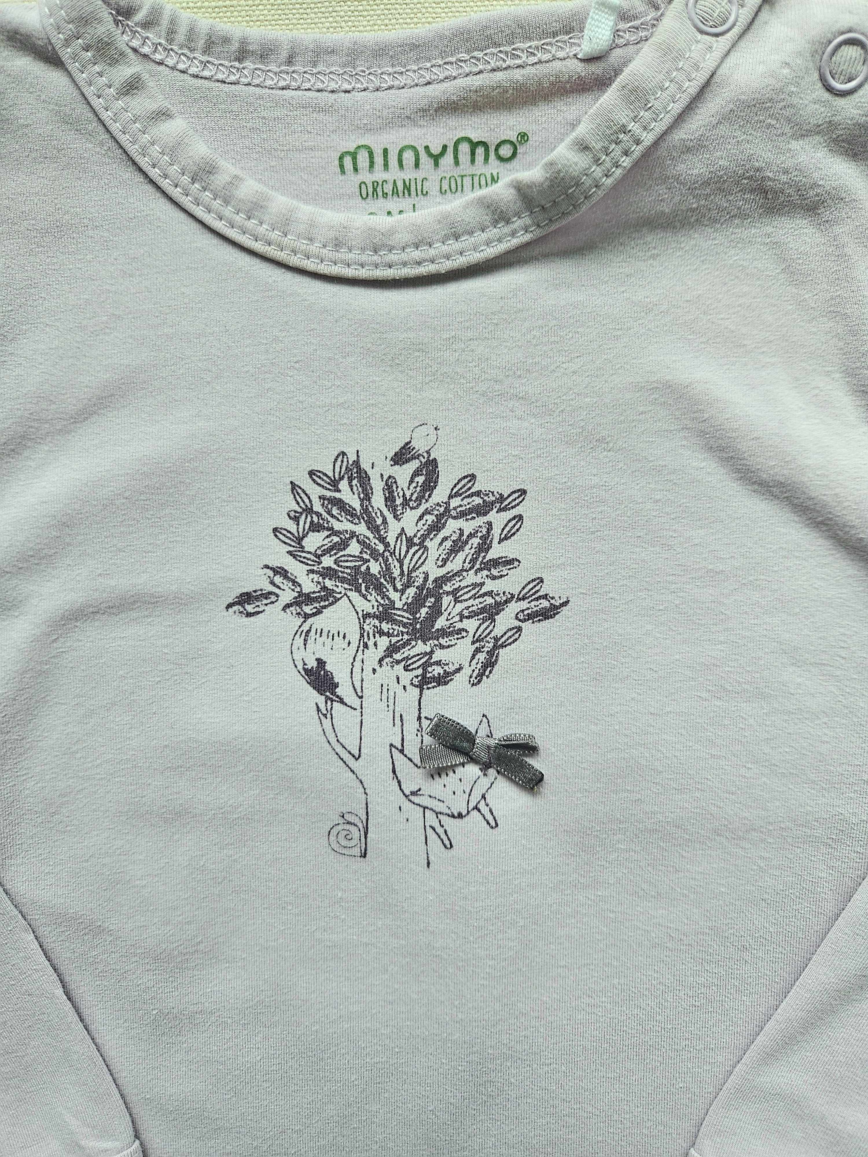Minymo Organic Cotton Set mit Langarmshirt & Leggings | Gr. 74