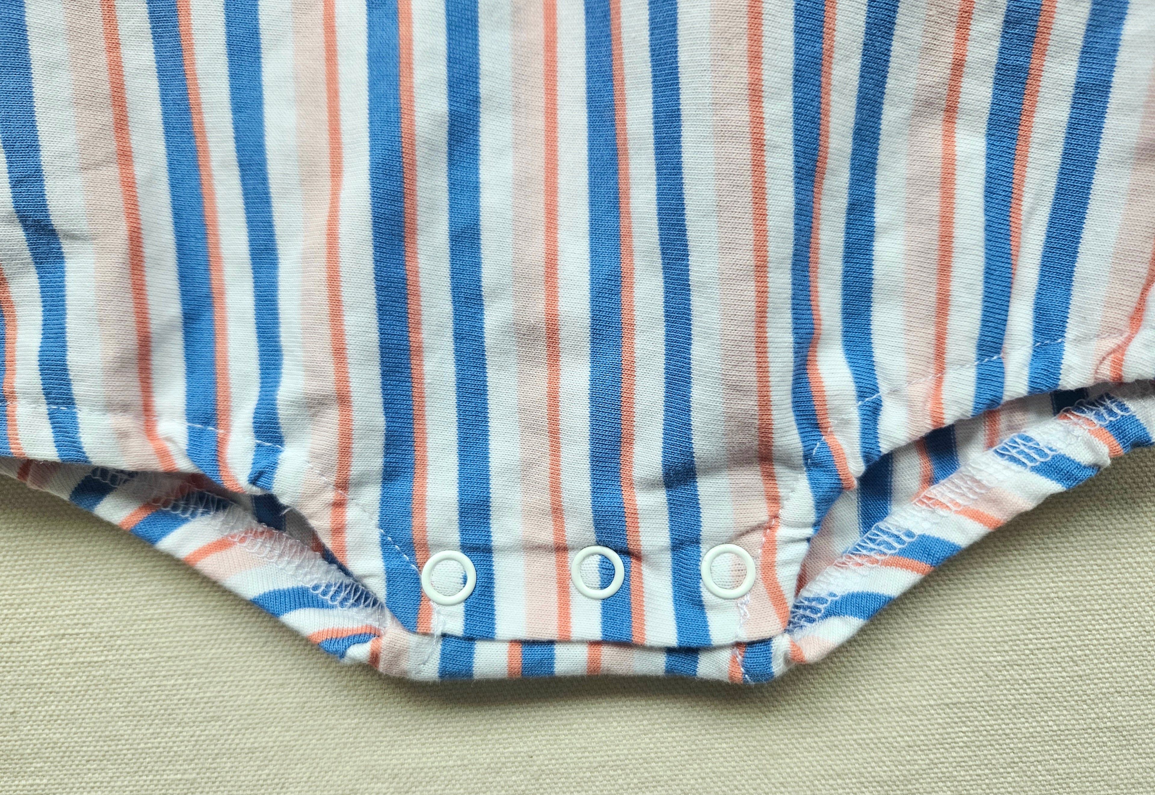 Sergent Major Sommer-Romper mit Streifen & Schleifendetail | Gr. 59