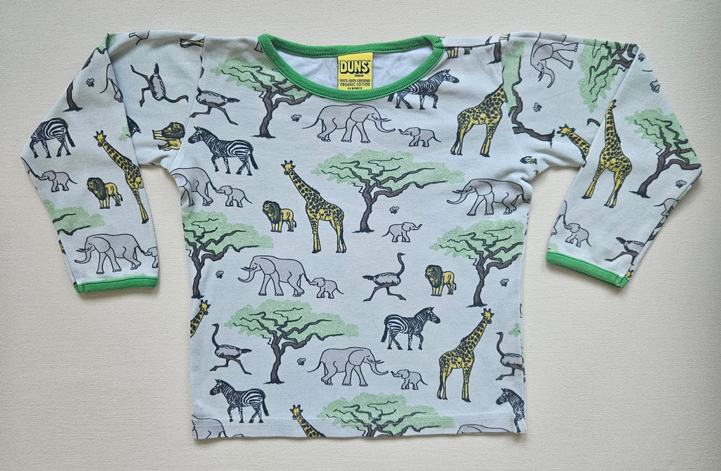 DUNS & NEXT Set mit Safari-Print 🐘🦒 | Gr. 98