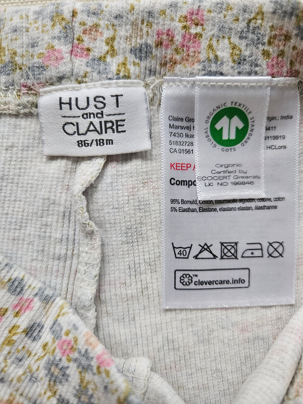 Zara & Hust and Claire Mädchen-Outfit mit Blumenprint 🌸 | Gr. 86