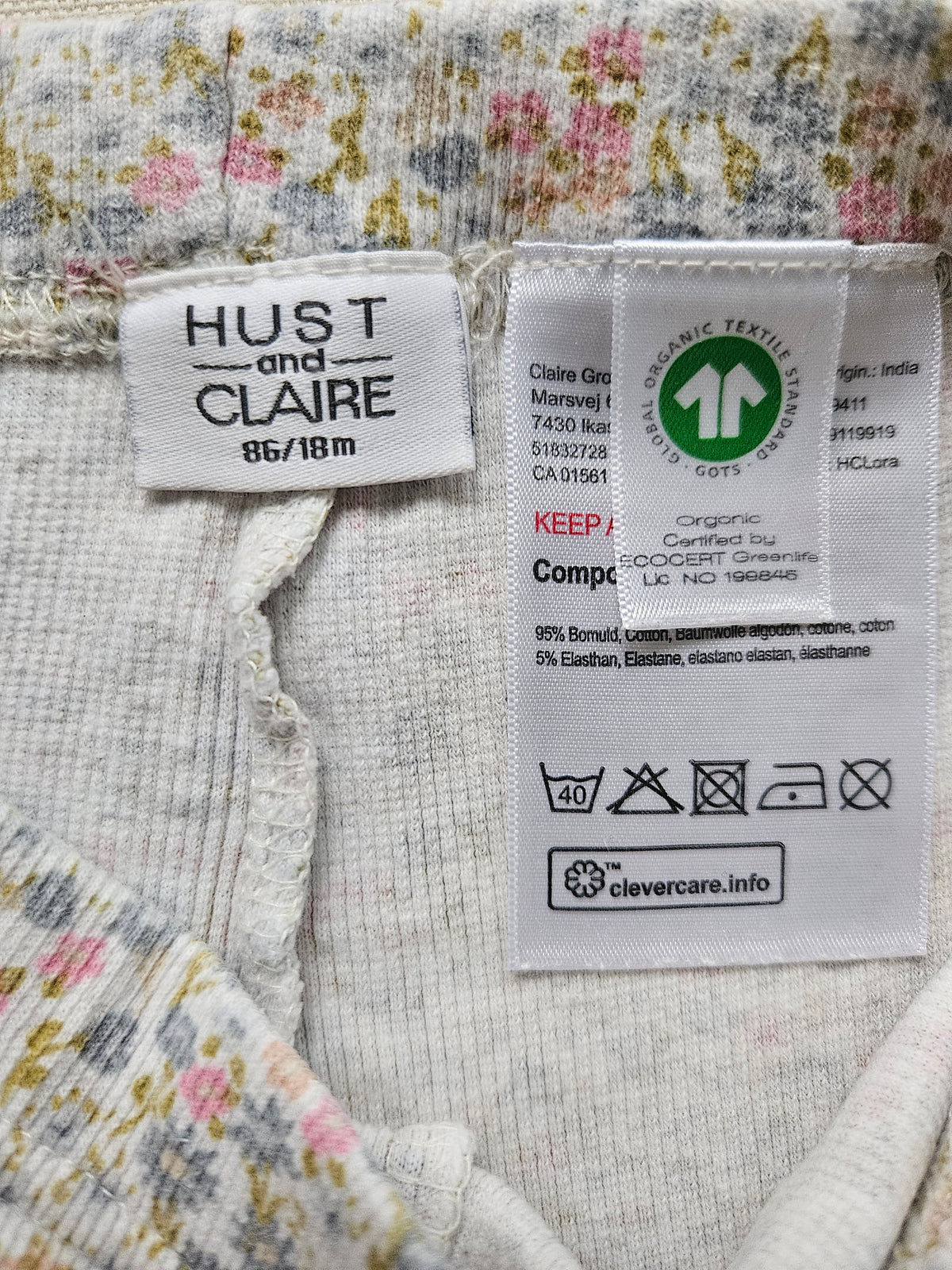 Zara & Hust and Claire Mädchen-Outfit mit Blumenprint 🌸 | Gr. 86