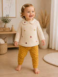 Next Set mit Strickpullover & Jerseyhose | Gr. 86