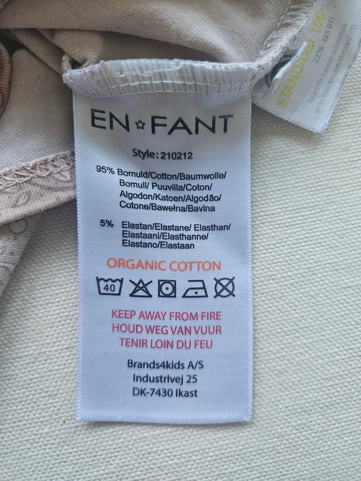 En Fant Langarmbody floral 🌸 | Gr. 80