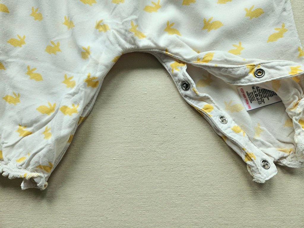 Next Romper mit Hasenmuster 🐇 | Gr. 74
