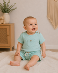 Hema Musselin-Set – Shirt & Shorts | Gr. 68
