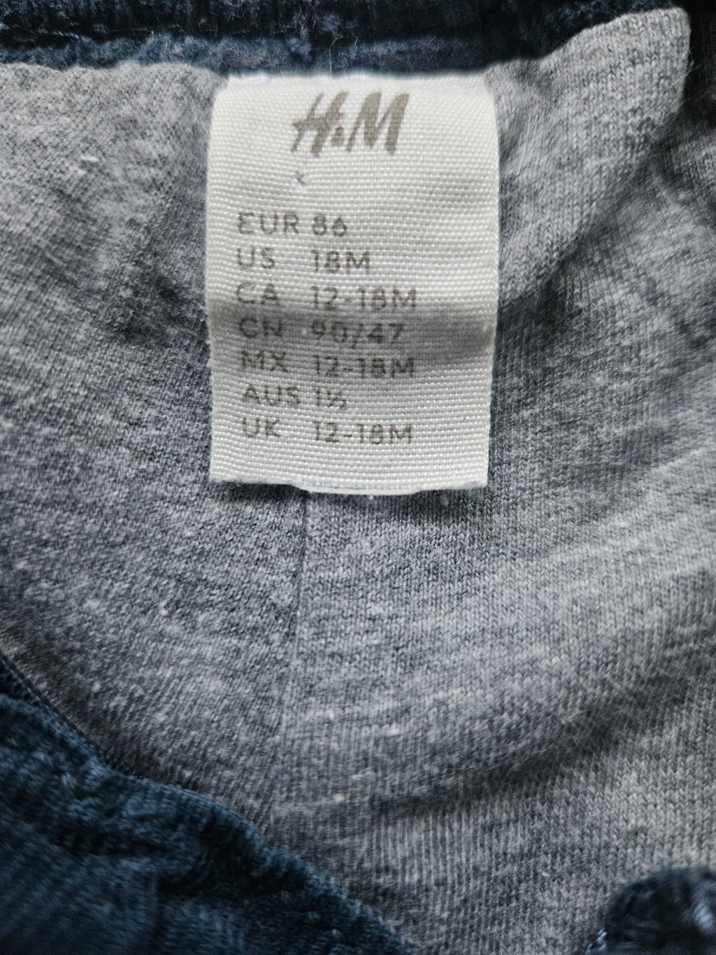 NEXT & H&M Jungen Outfit Rakete mit gefütterter Cordhose 🚀 | Gr. 86