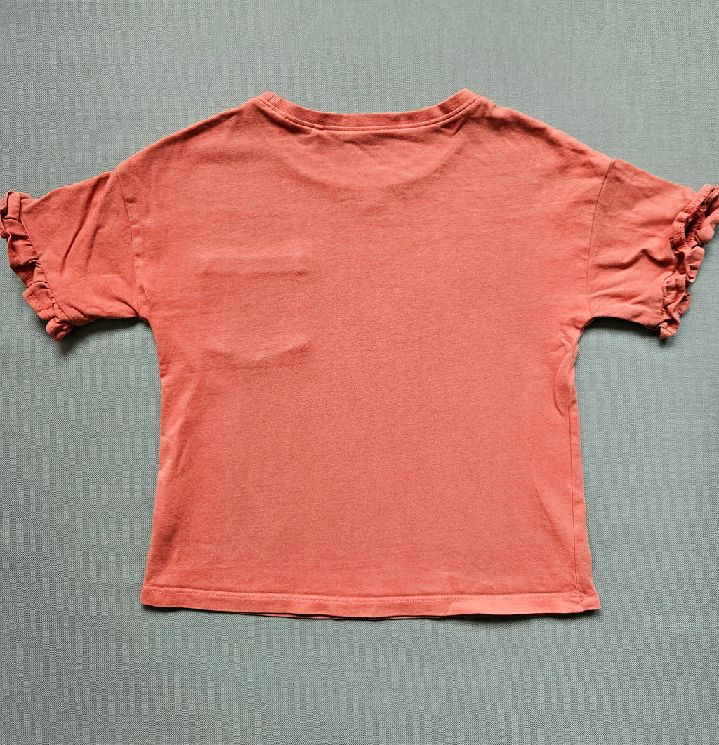 T-Shirt Rüschen Mädchen - Größe 110 - NEXT