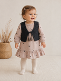 Next Kleid mit Strickweste & Häschen 🐰 | Gr. 80