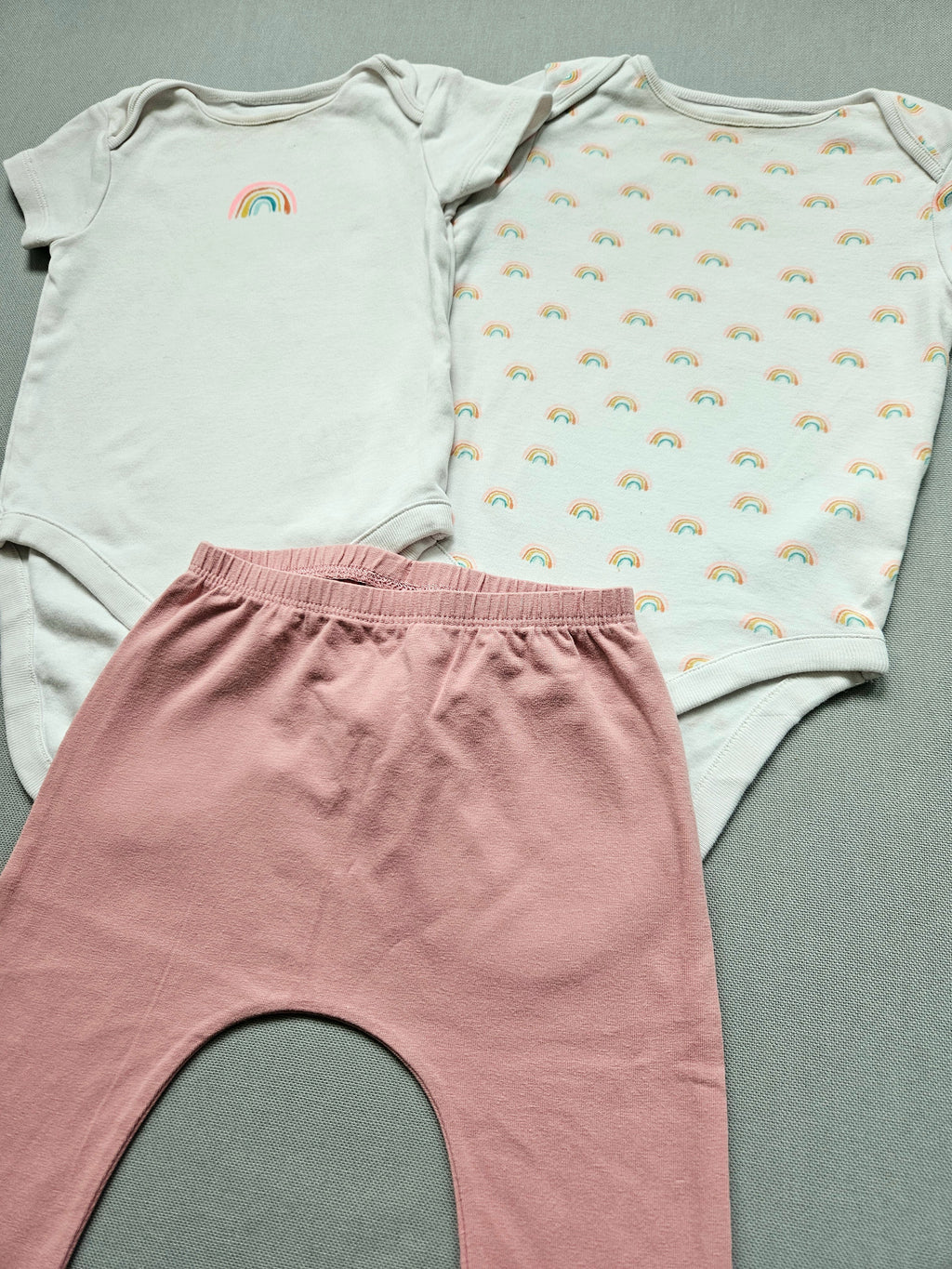 Next Outfit-Set „rainbow“ 3-teilig 🌈 | Gr. 74