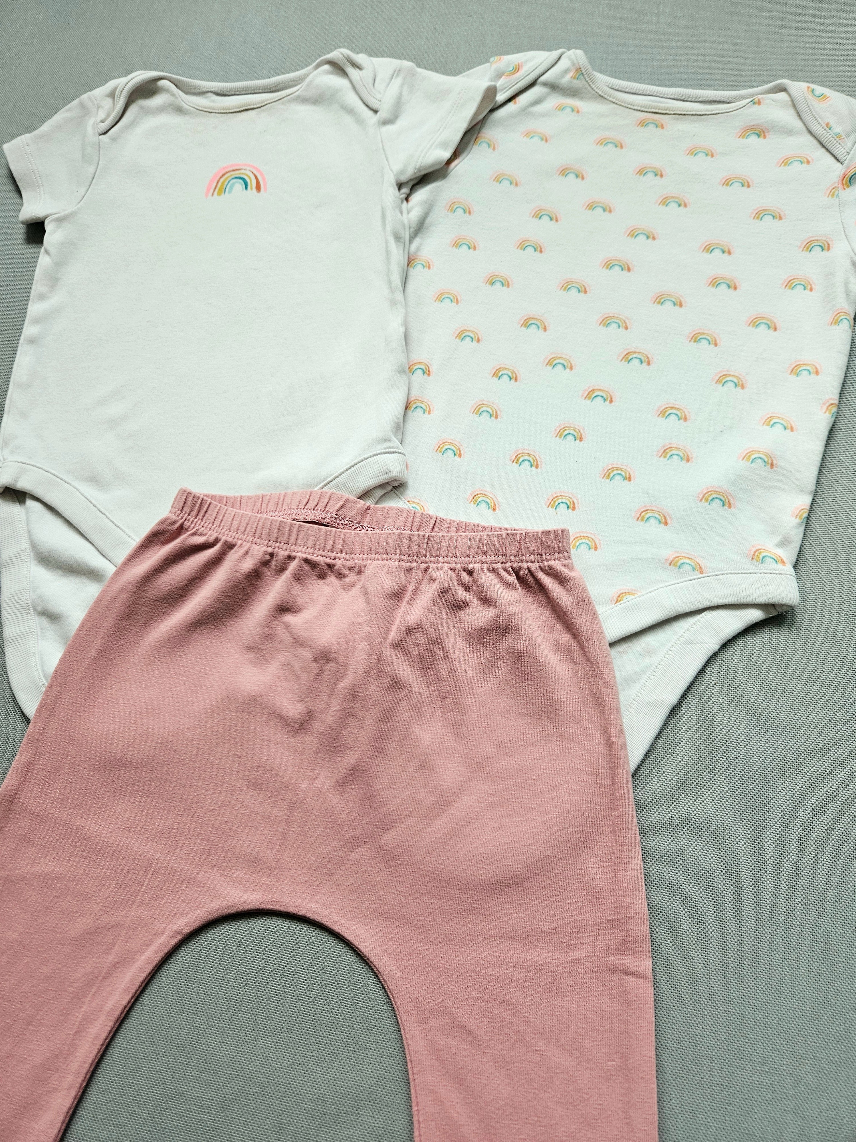 Next Outfit-Set „rainbow“ 3-teilig 🌈 | Gr. 74
