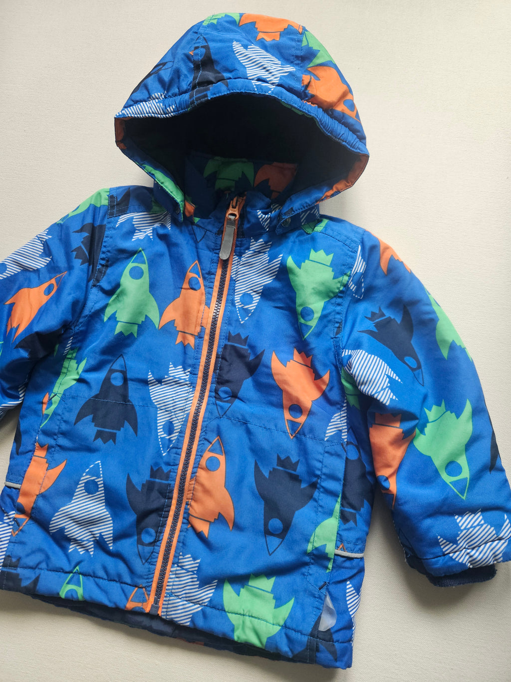 Name It Winterjacke mit Raketenprint 🚀 | Gr. 92