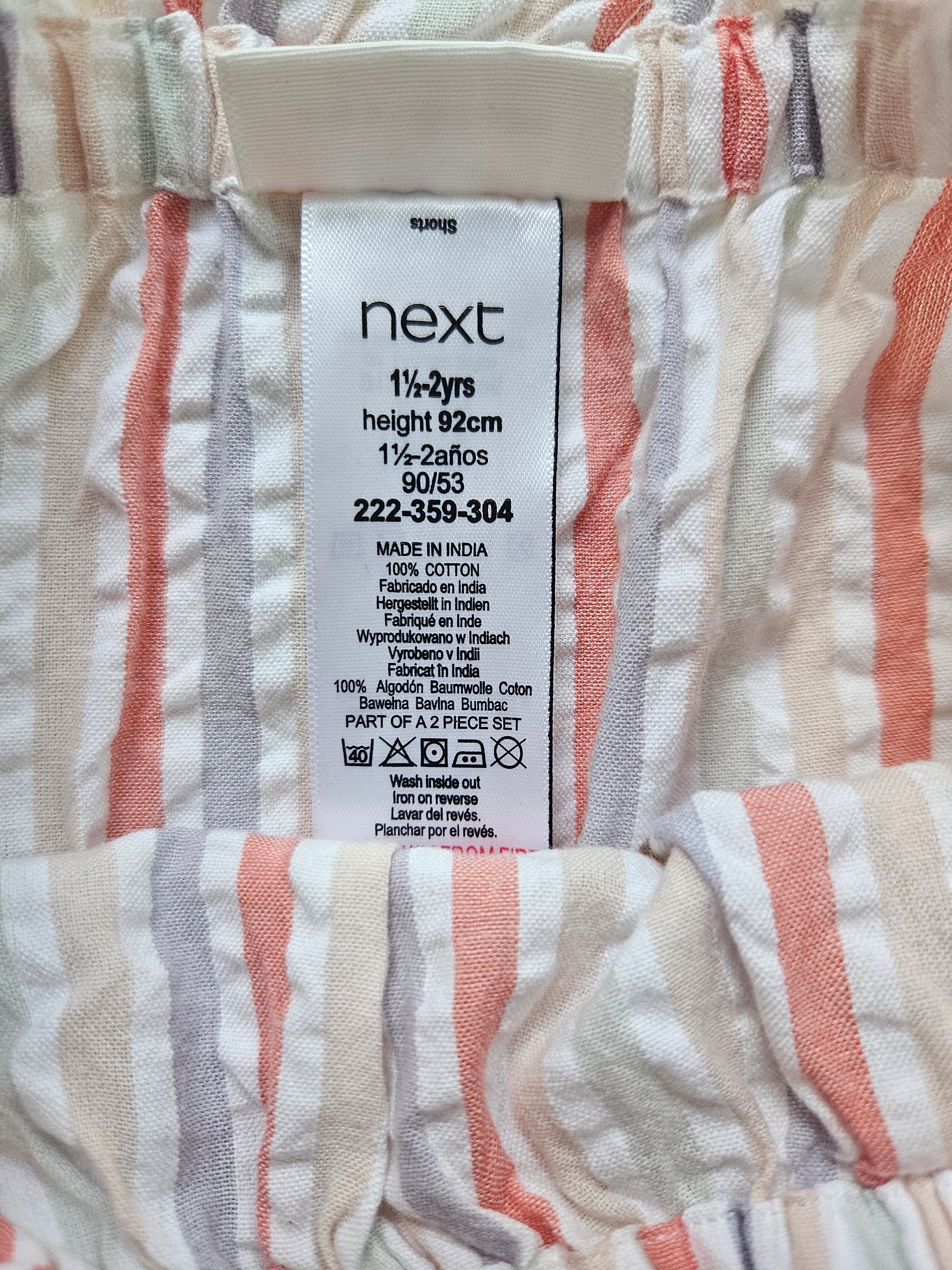 Next Sommerhose gestreift | Gr. 92