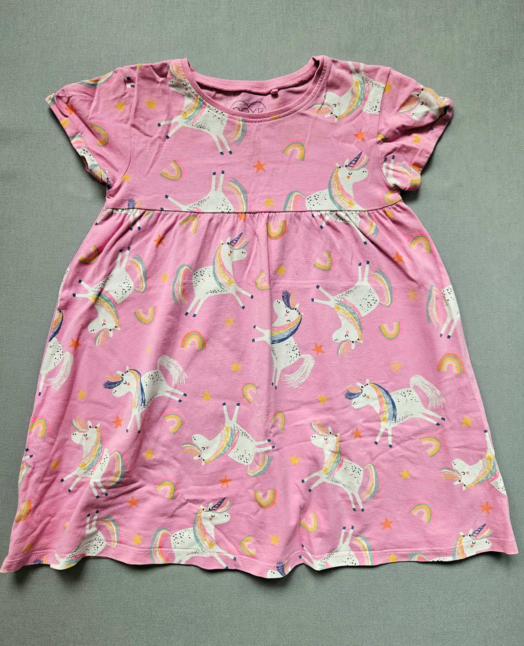 Sommerkleid mit Einhörnern - Größe 110 - NEXT