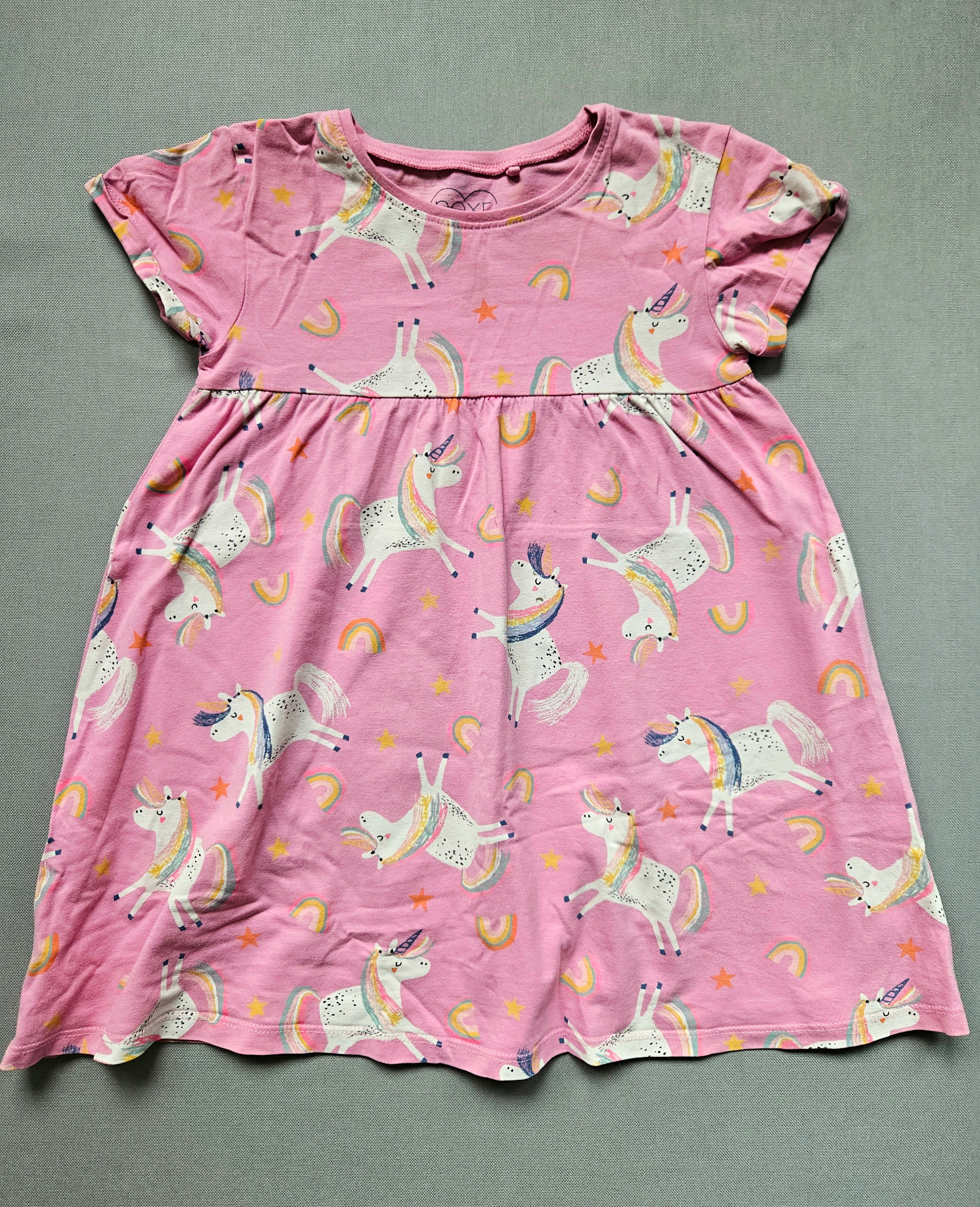 Sommerkleid mit Einhörnern - Größe 110 - NEXT