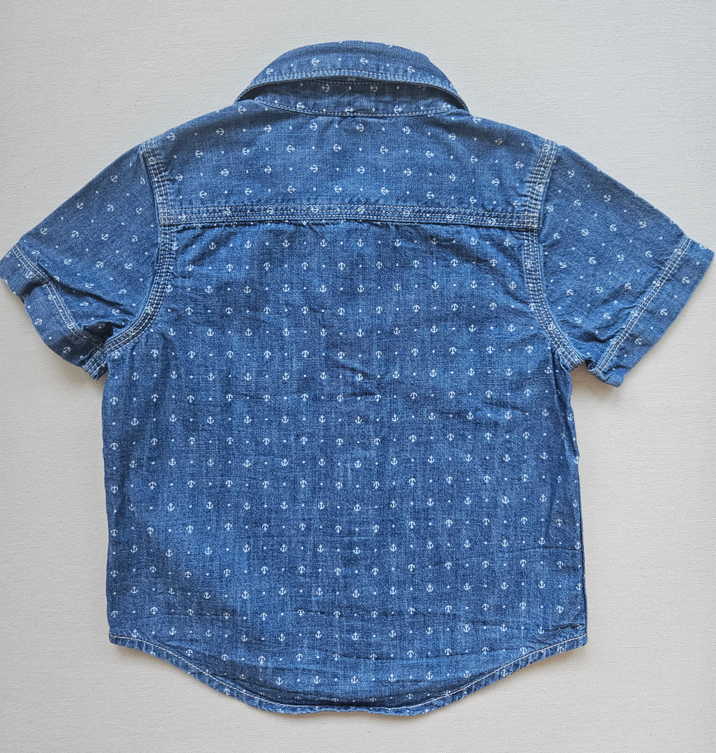 BabyGap Hemd mit Anker-Muster ⚓️ | Gr. 104