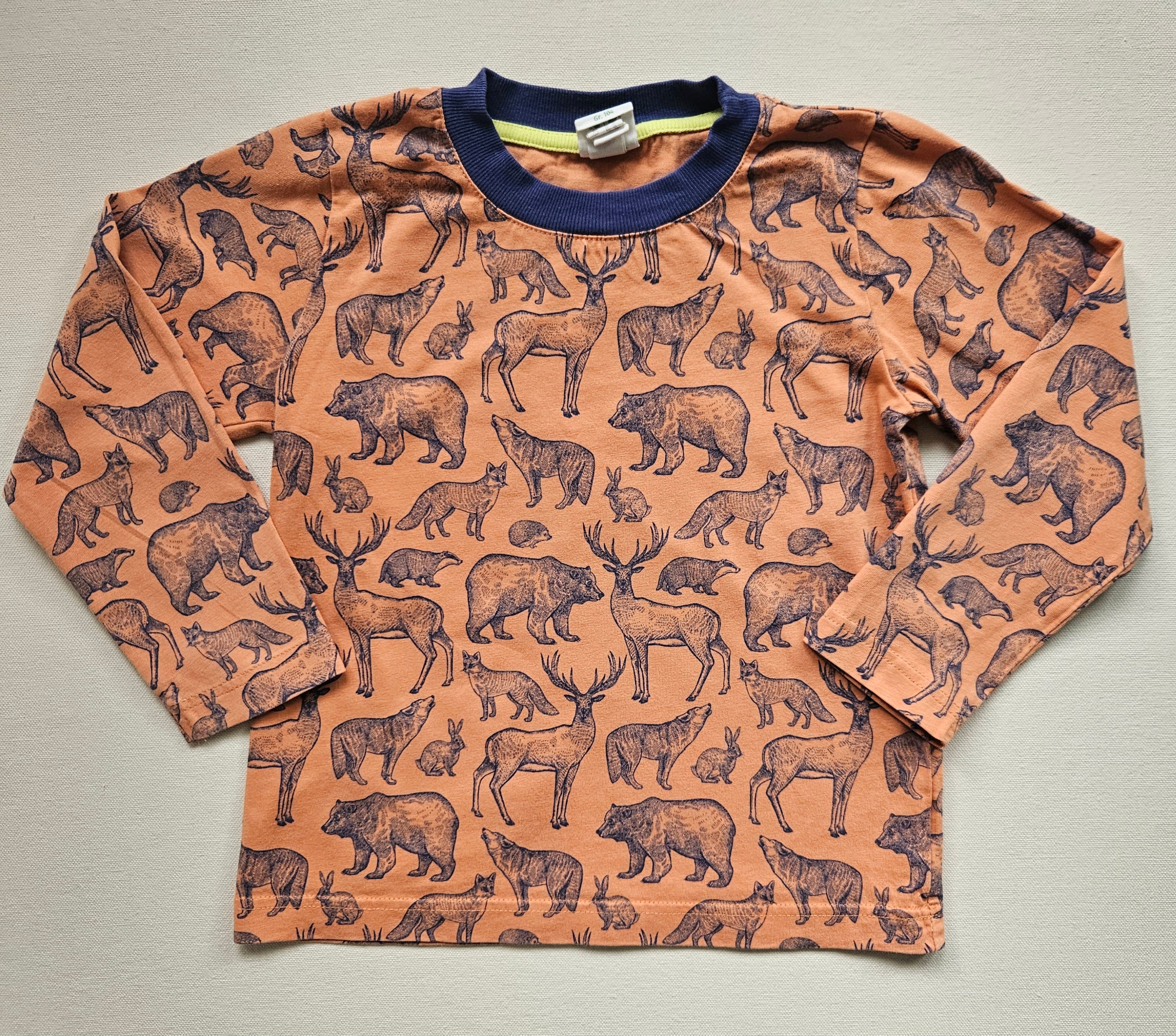 Alana Langarmshirt mit Waldtier-Motiv 🦌 | Gr. 104