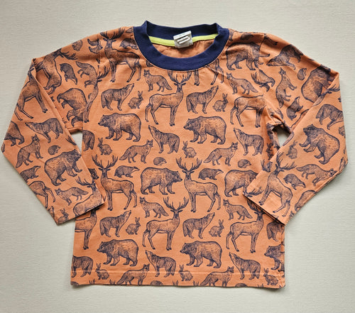 Alana Langarmshirt mit Waldtier-Motiv 🦌 | Gr. 104