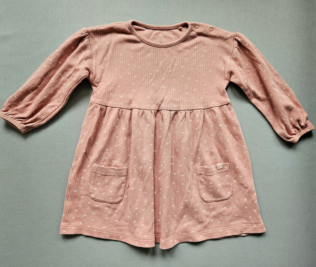 Next Kleid gerippt | Gr. 86