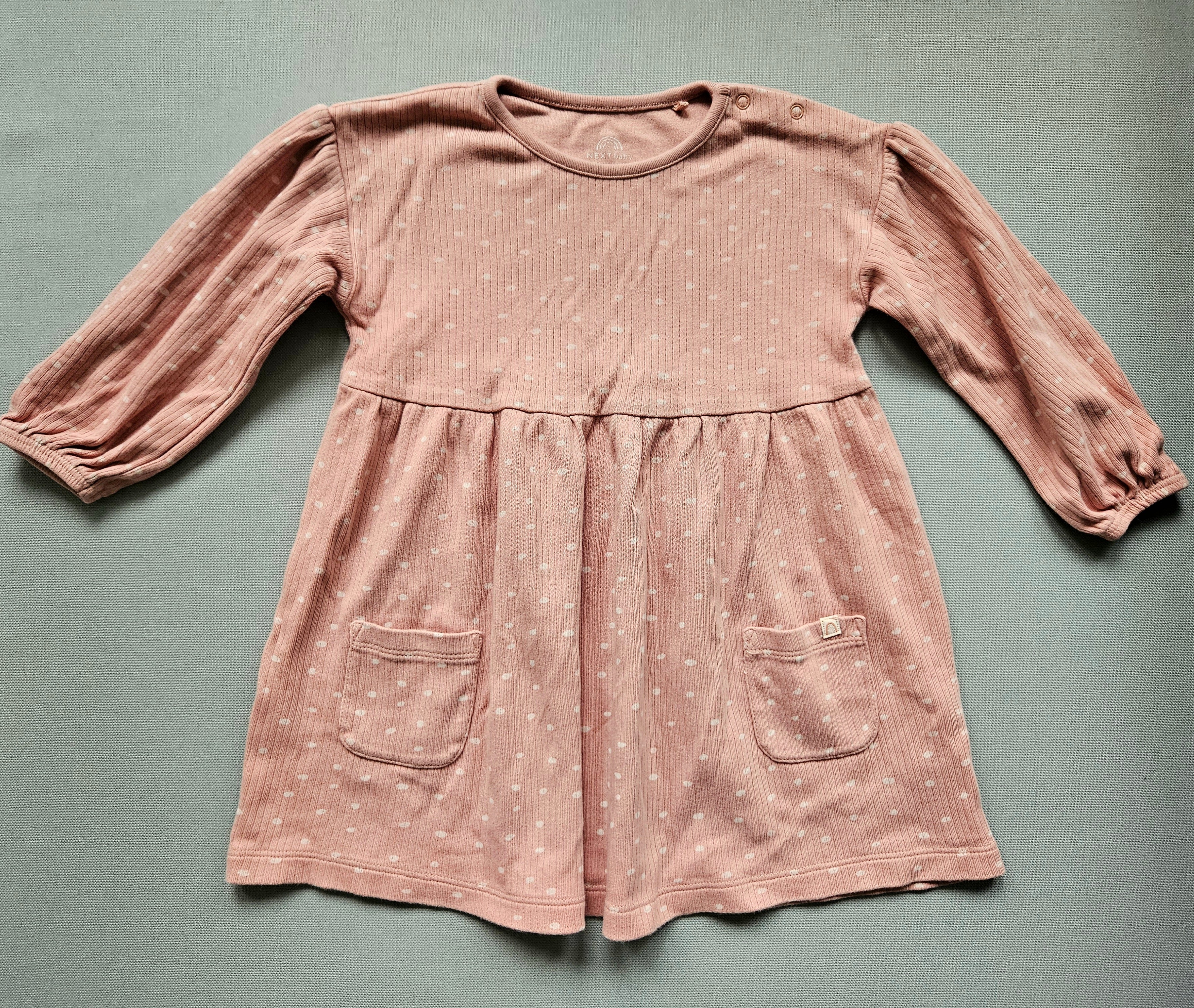 Next Kleid gerippt | Gr. 86