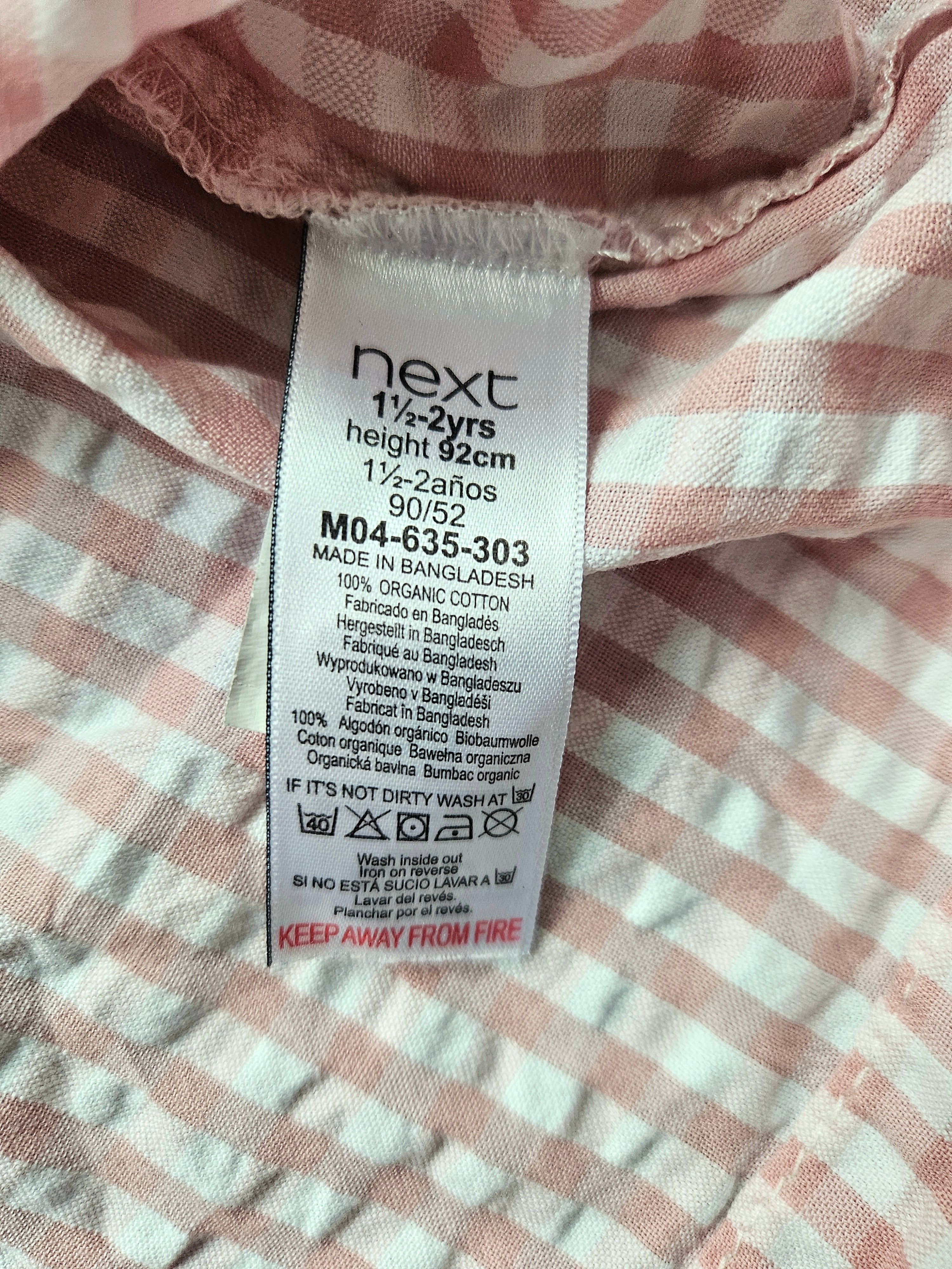 Kleid mit Kragen - Größe 92 - NEXT