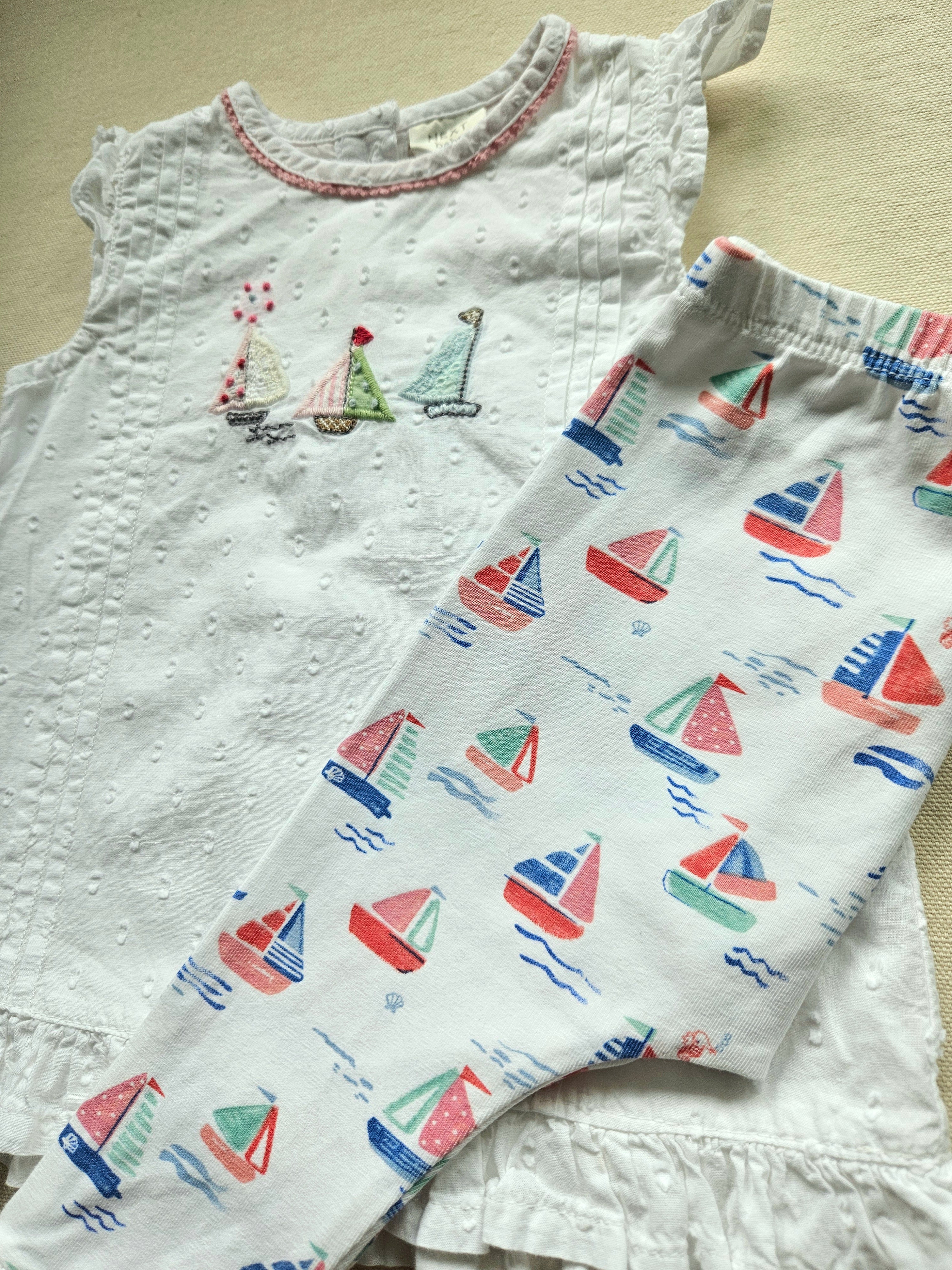 Next Segelboot-Set Tunika & Leggings ⛵️ | Gr. 68