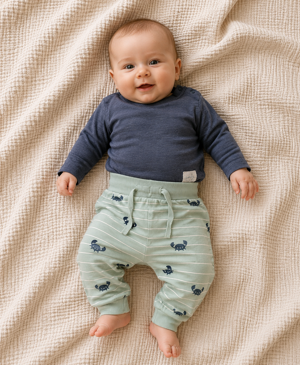 Next & name it Baby Outfit maritim 🦀 | Gr. 56
