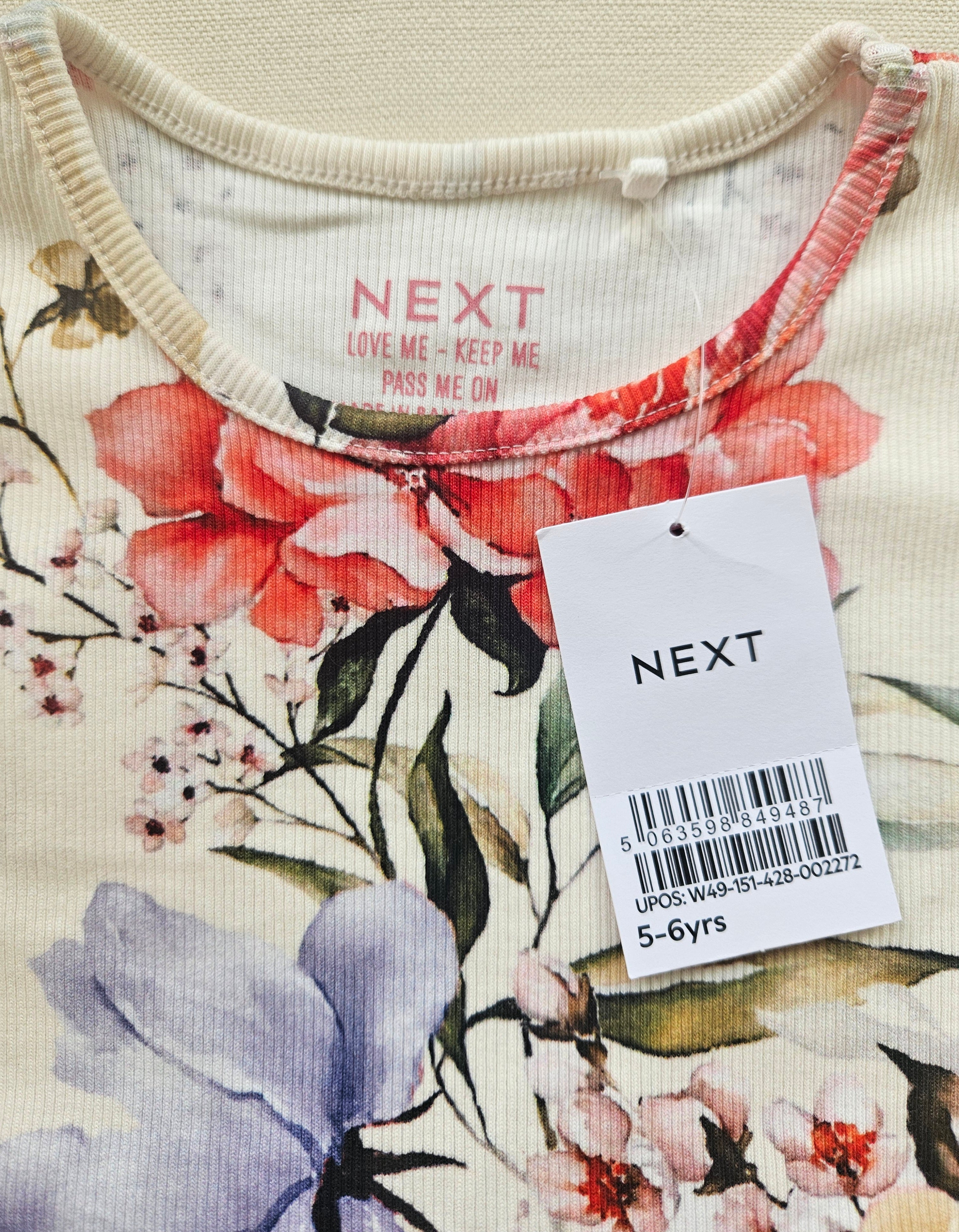 Next Blumenkleid 🌺 | Gr. 116 | Neu mit Etikett