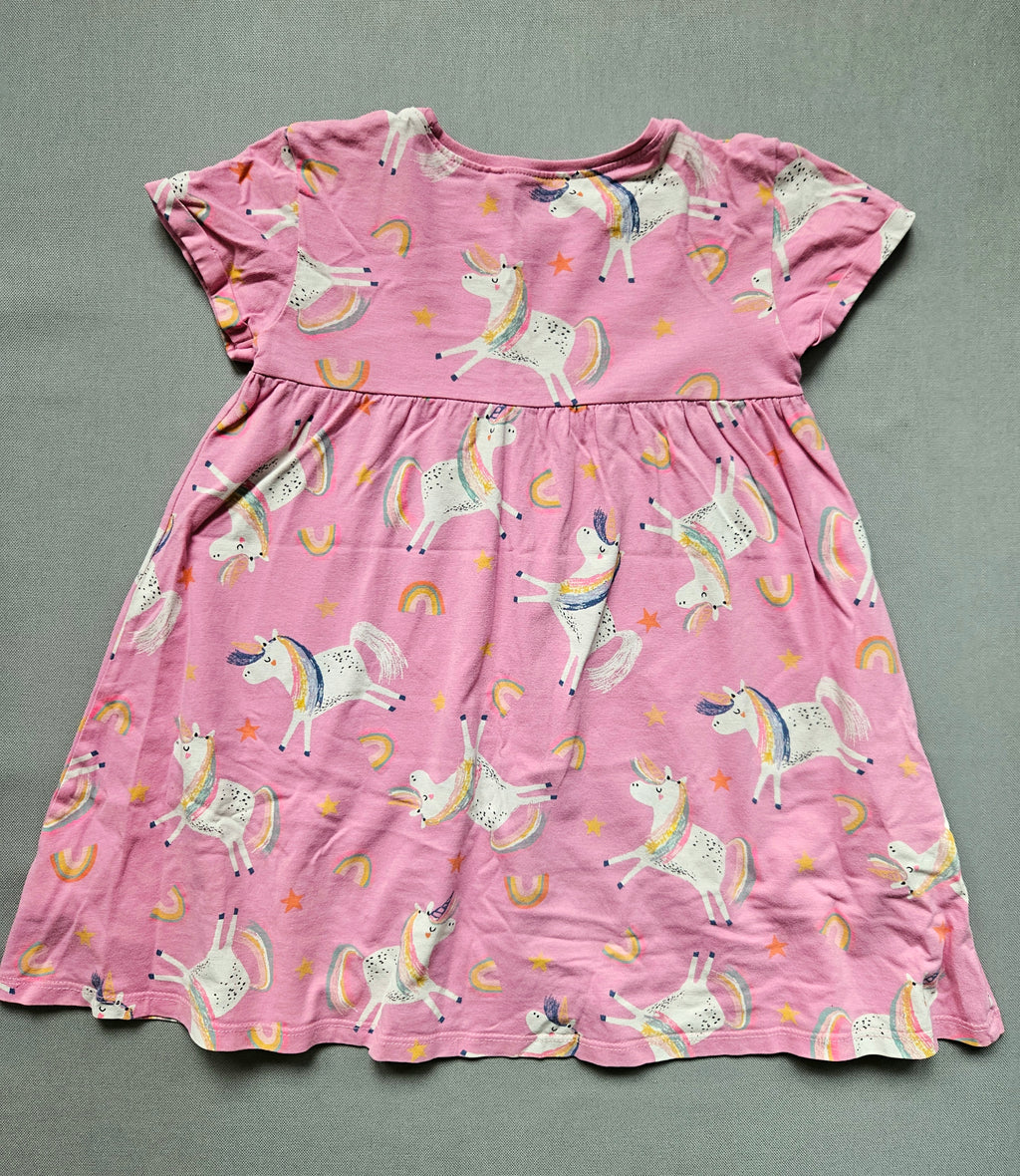 Sommerkleid mit Einhörnern - Größe 110 - NEXT