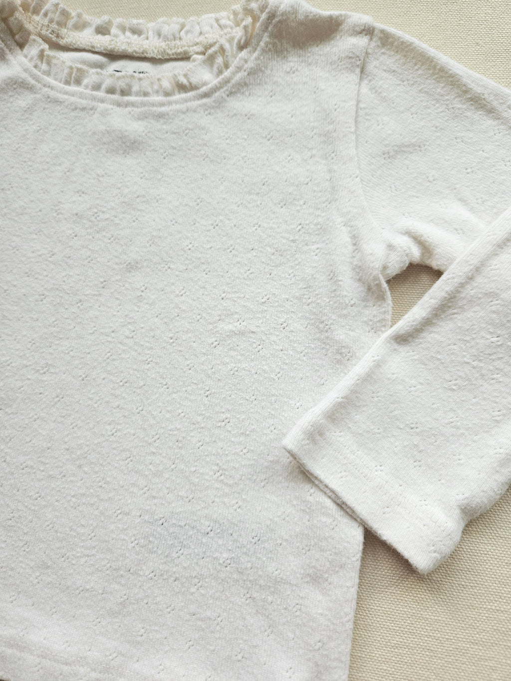 Next Latzoverall mit Hasenmotiv & Langarmshirt 🐇 | Gr. 86