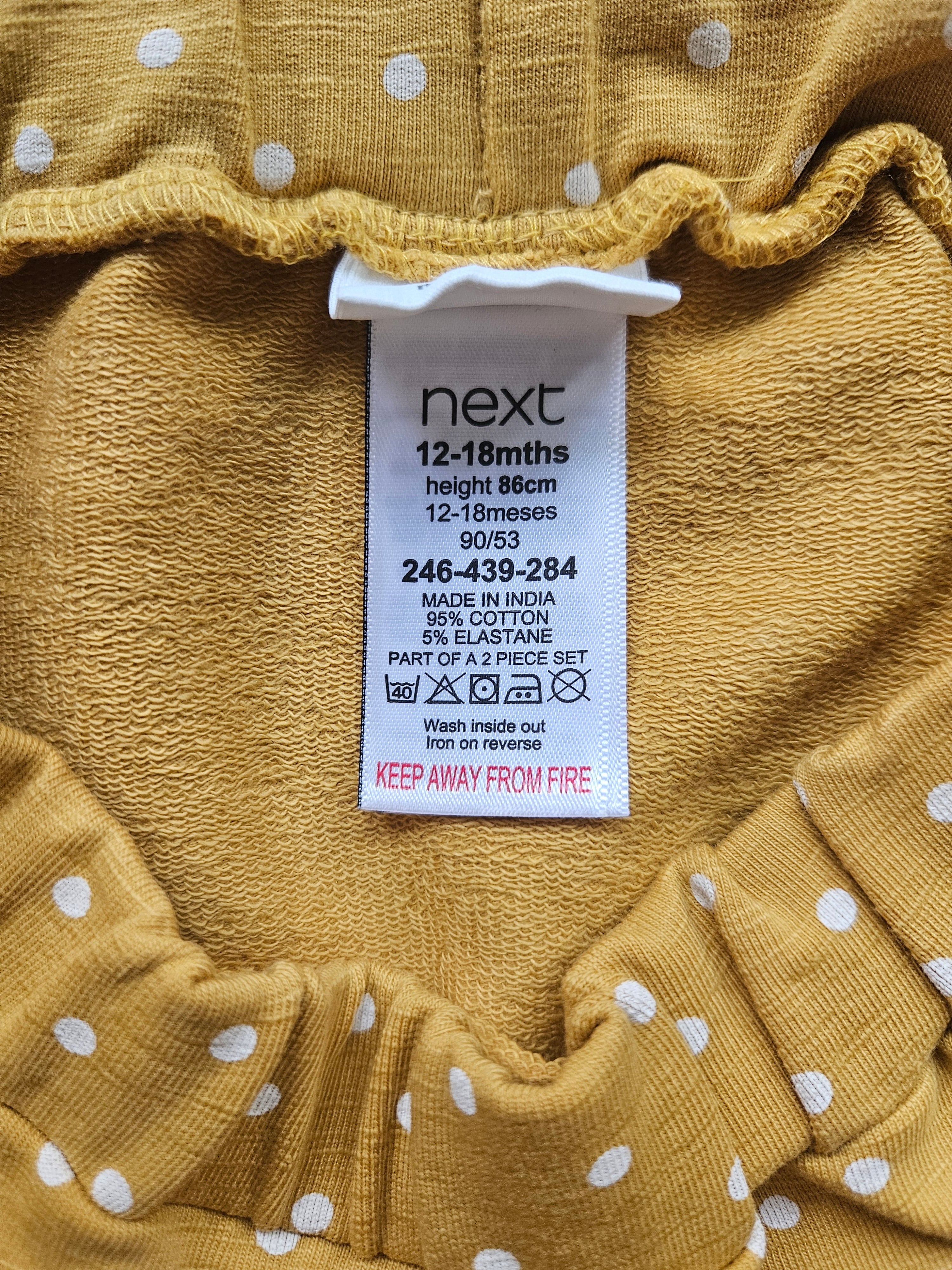 Next Set mit Strickpullover & Jerseyhose | Gr. 86