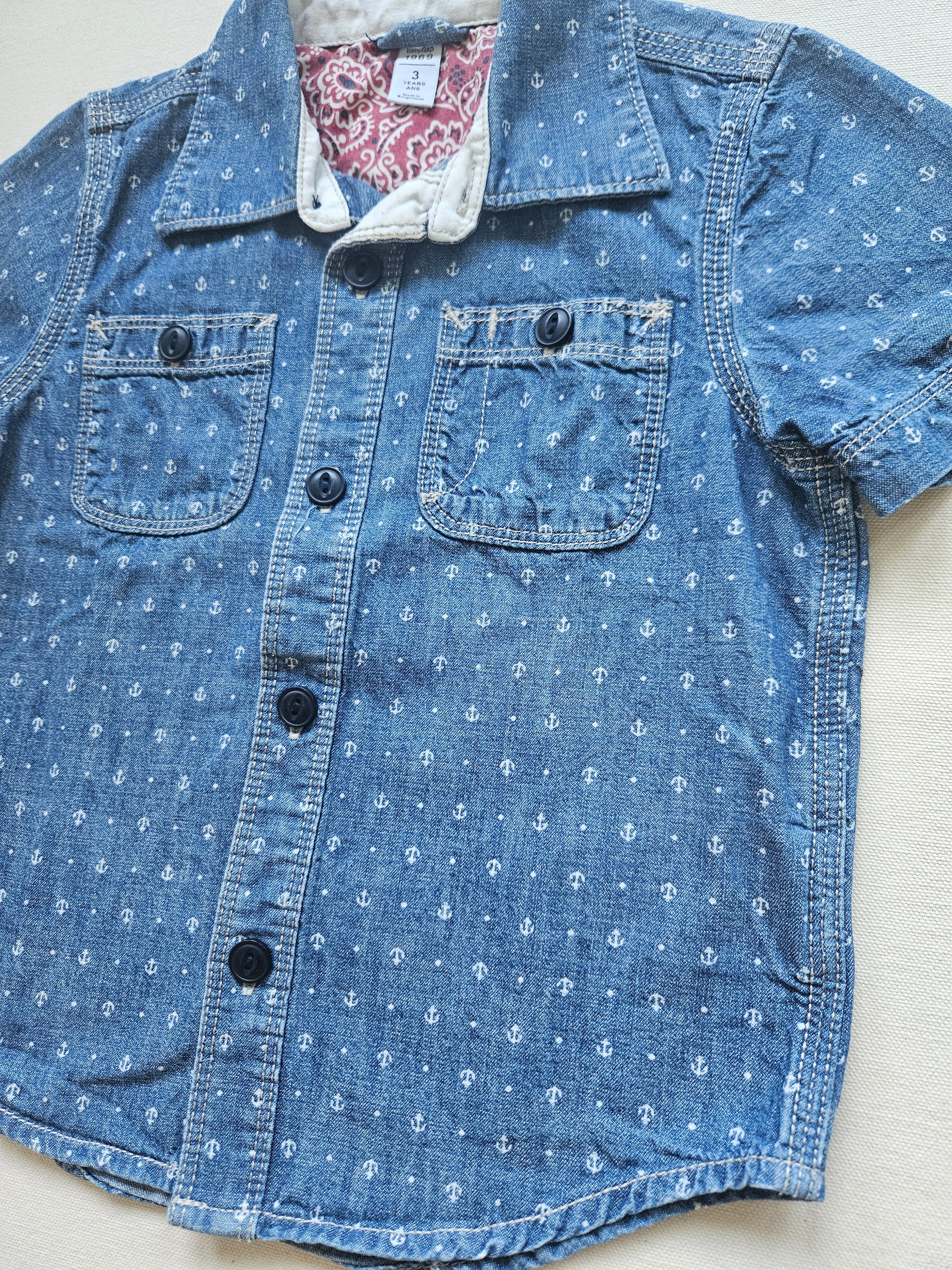 BabyGap Hemd mit Anker-Muster ⚓️ | Gr. 104