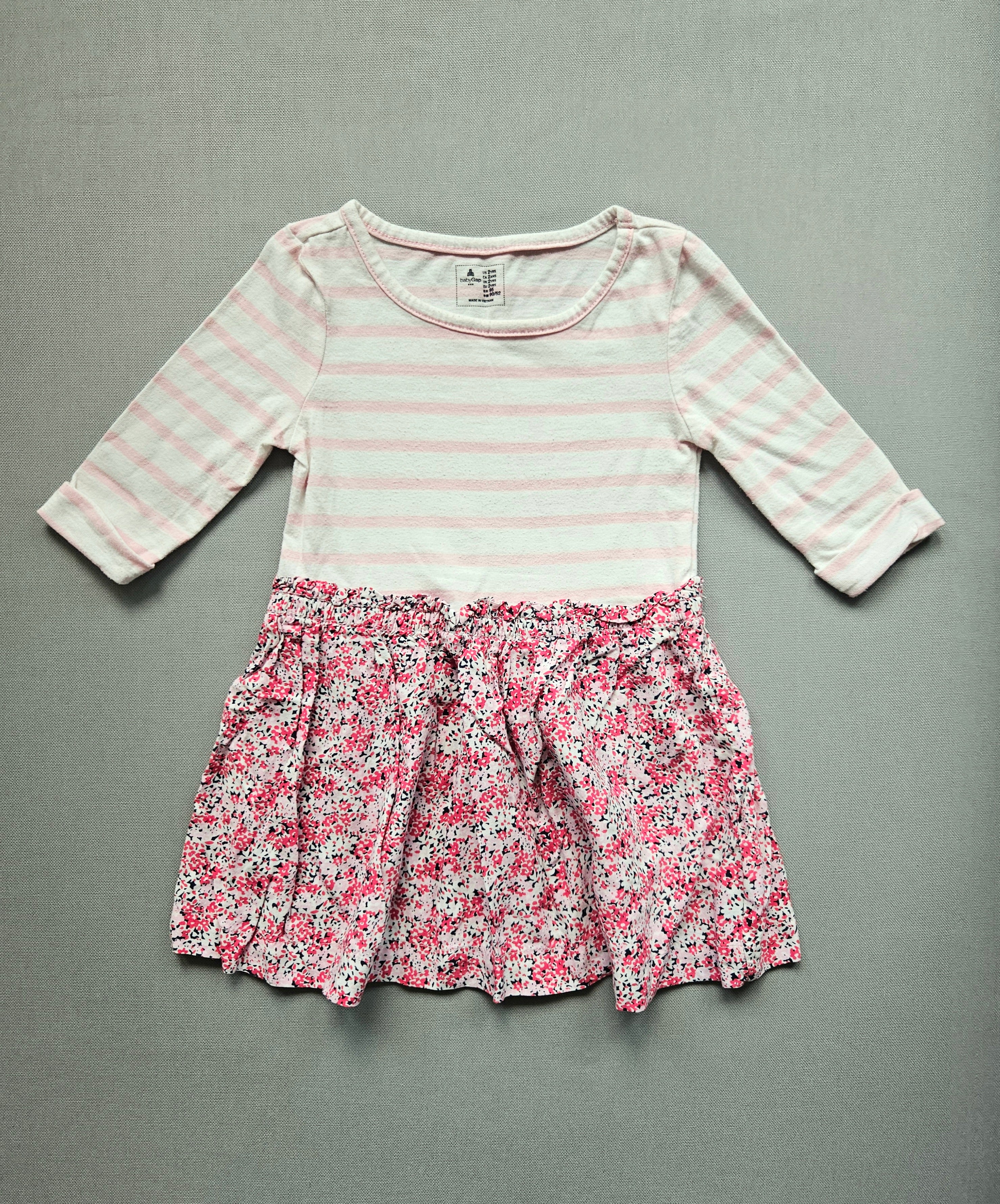 Kleid floral - Größe 92 - babyGap