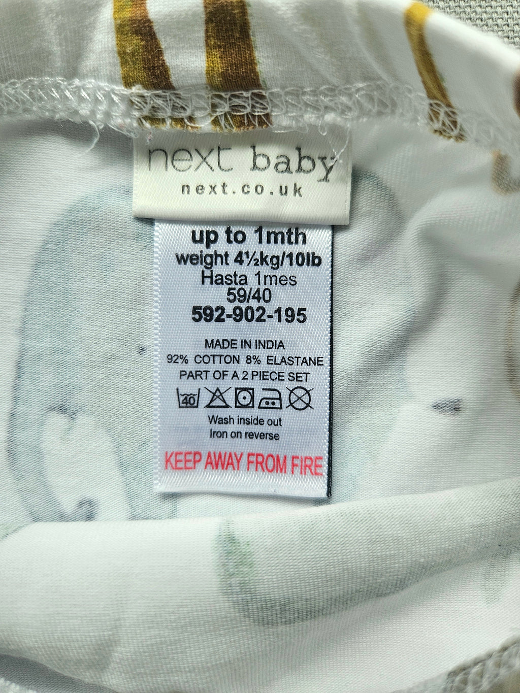 Next Baby Safari-Set 🦒 | Gr. 56