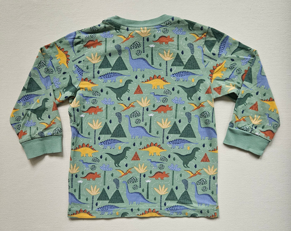 ALANA Dino-Outfit – Langarmshirt & Jeans 🦖 | Gr. 92/98