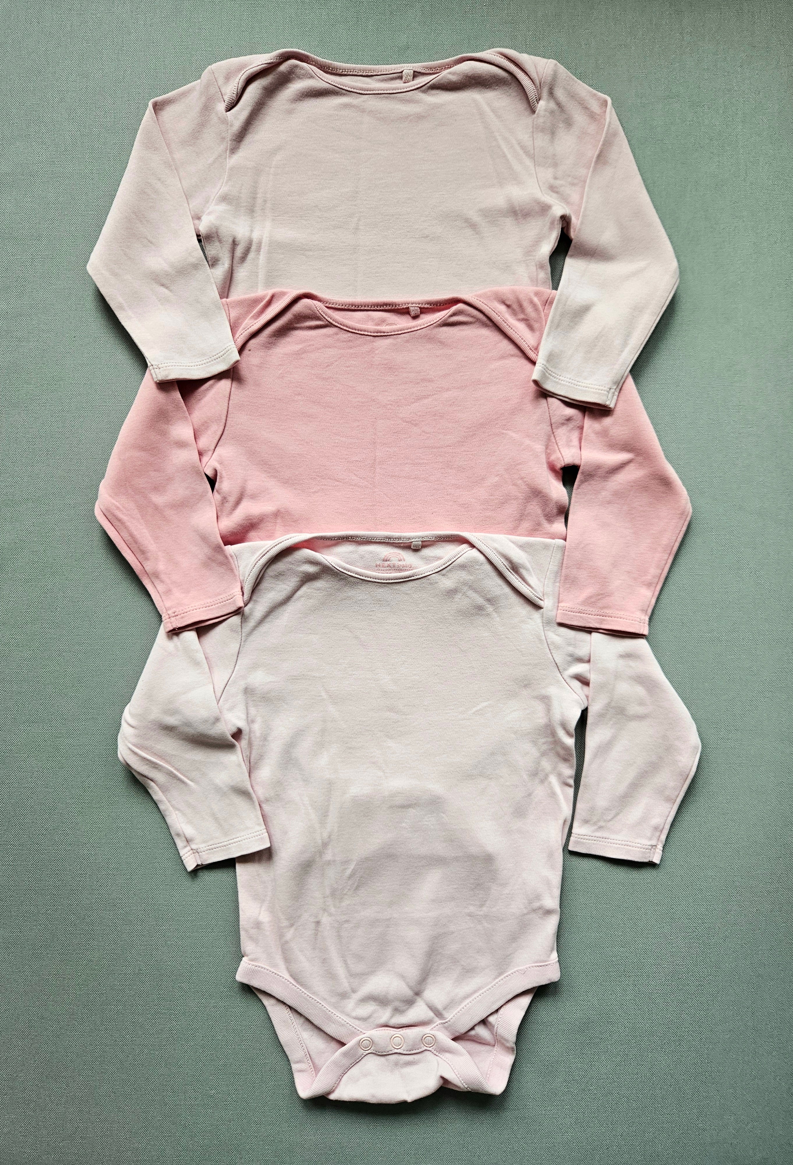 Next 3er Set Langarmbodys | Gr. 86