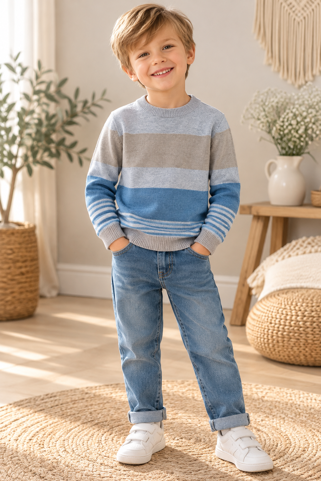 NEXT Jungen Strickpullover | Gr. 122