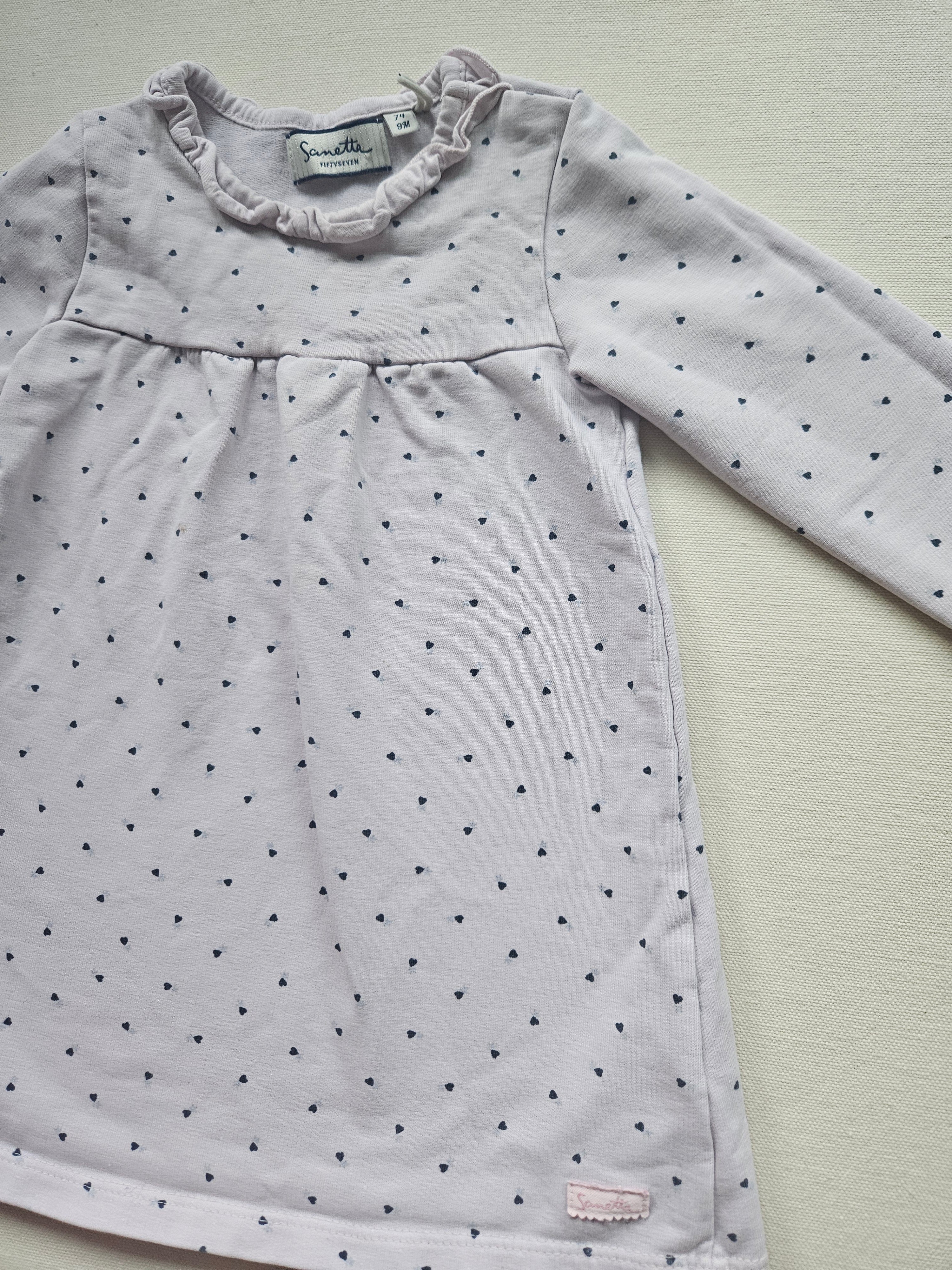 Sanetta Fiftyseven Herzchenkleid 💙 | Gr. 74