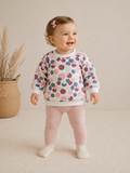 Liegelind Sweatshirt mit buntem Punkte-Muster | Gr. 80