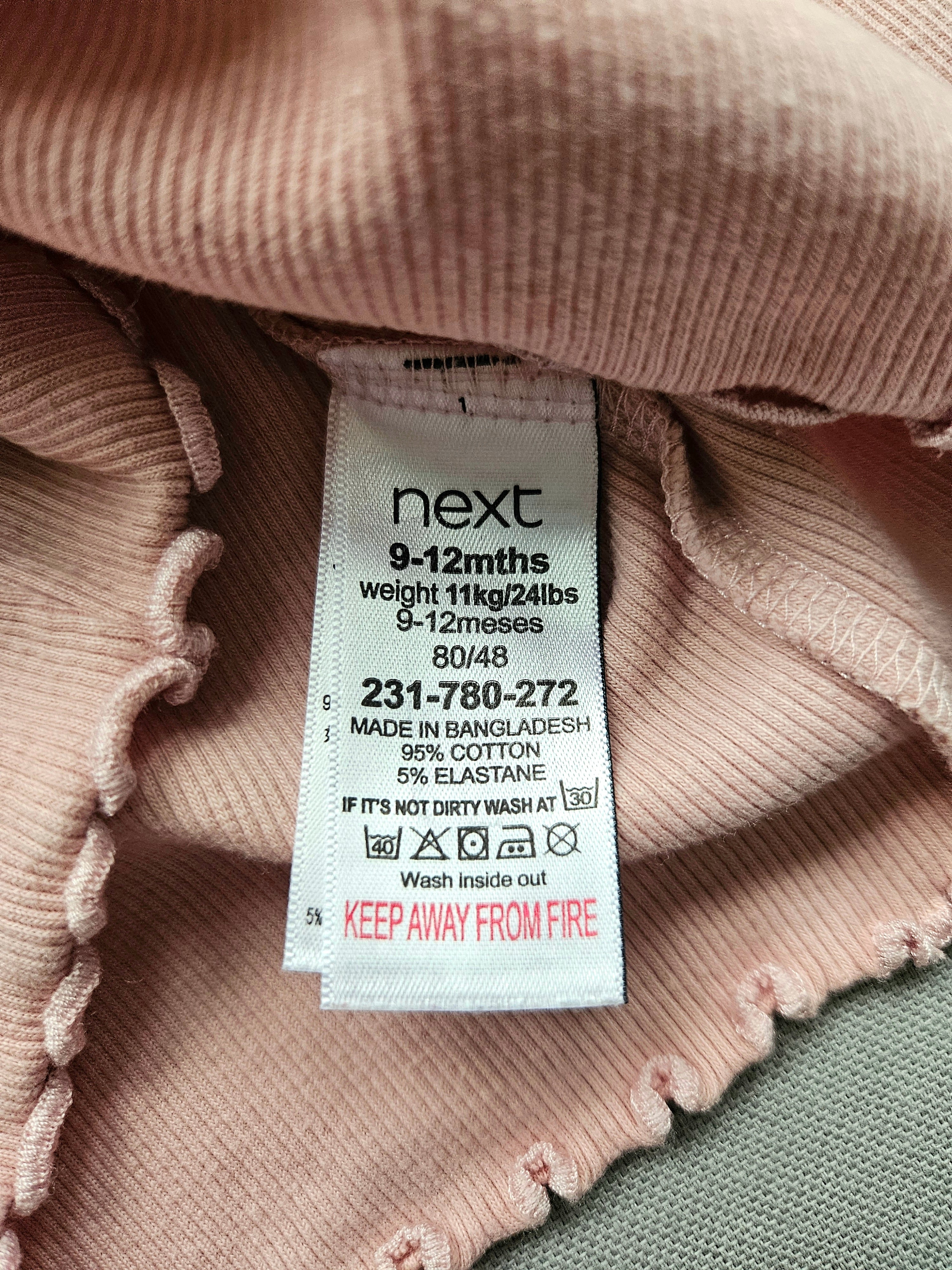 Next Outfit Langarmshirt + Leggings 🍄‍🟫 | Gr. 80