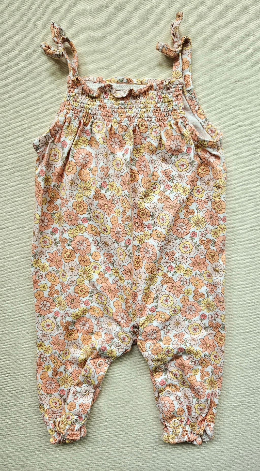 Sergent Major & Carter’s Set mit Body & Blumen-Strampler 🏵 | Gr. 62