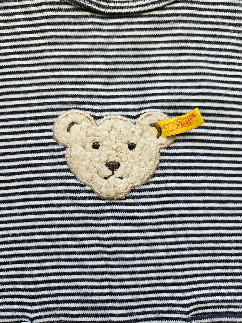 Steiff Baby-Strampler gestreift mit Teddy 🧸 | Gr. 62
