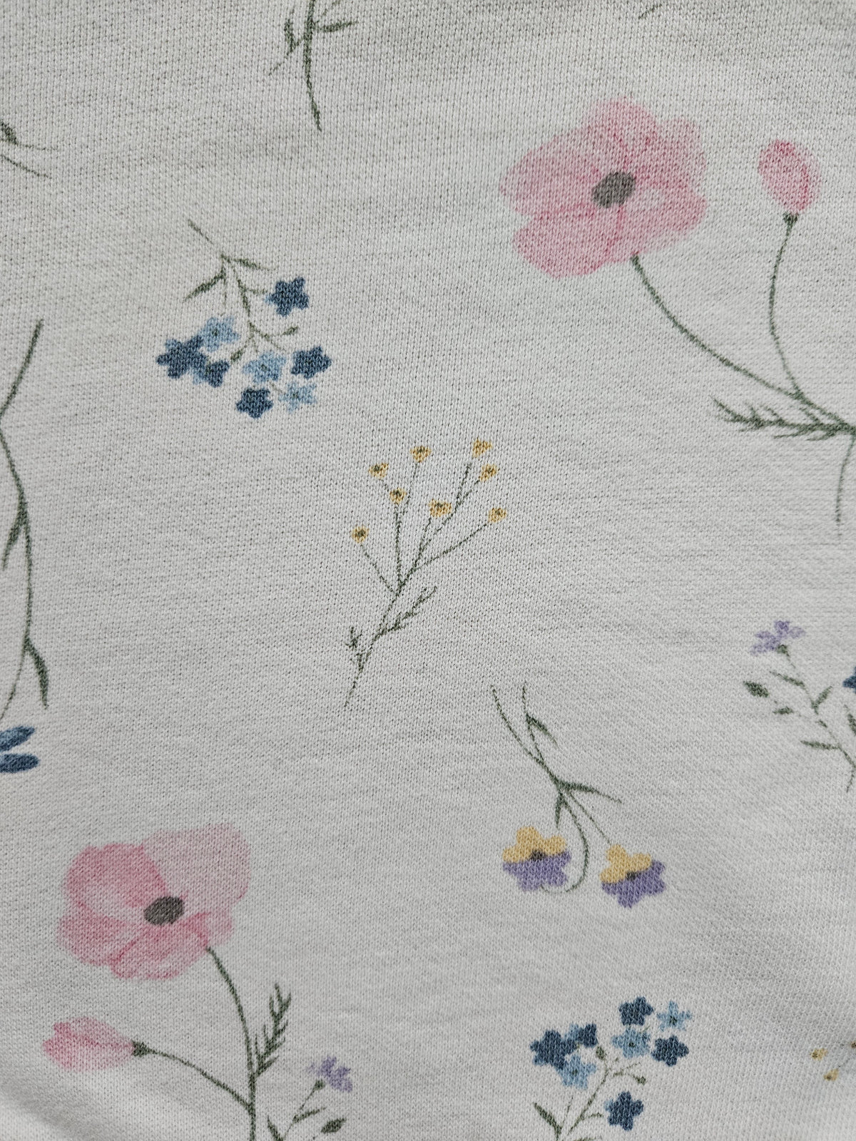 H&M 2-teiliges Baby-Set mit Blumenprint | Gr. 68