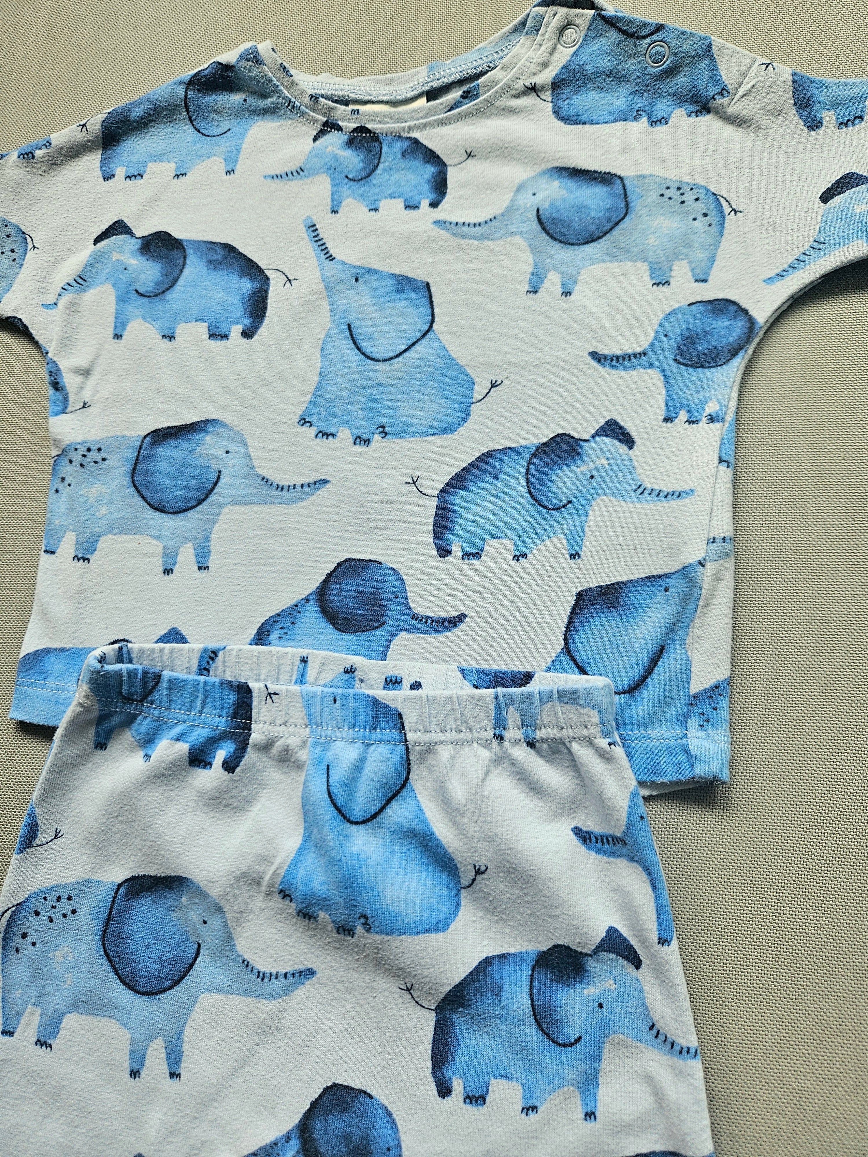 Next Baby Set mit Elefantenprint 🐘 | Gr. 56