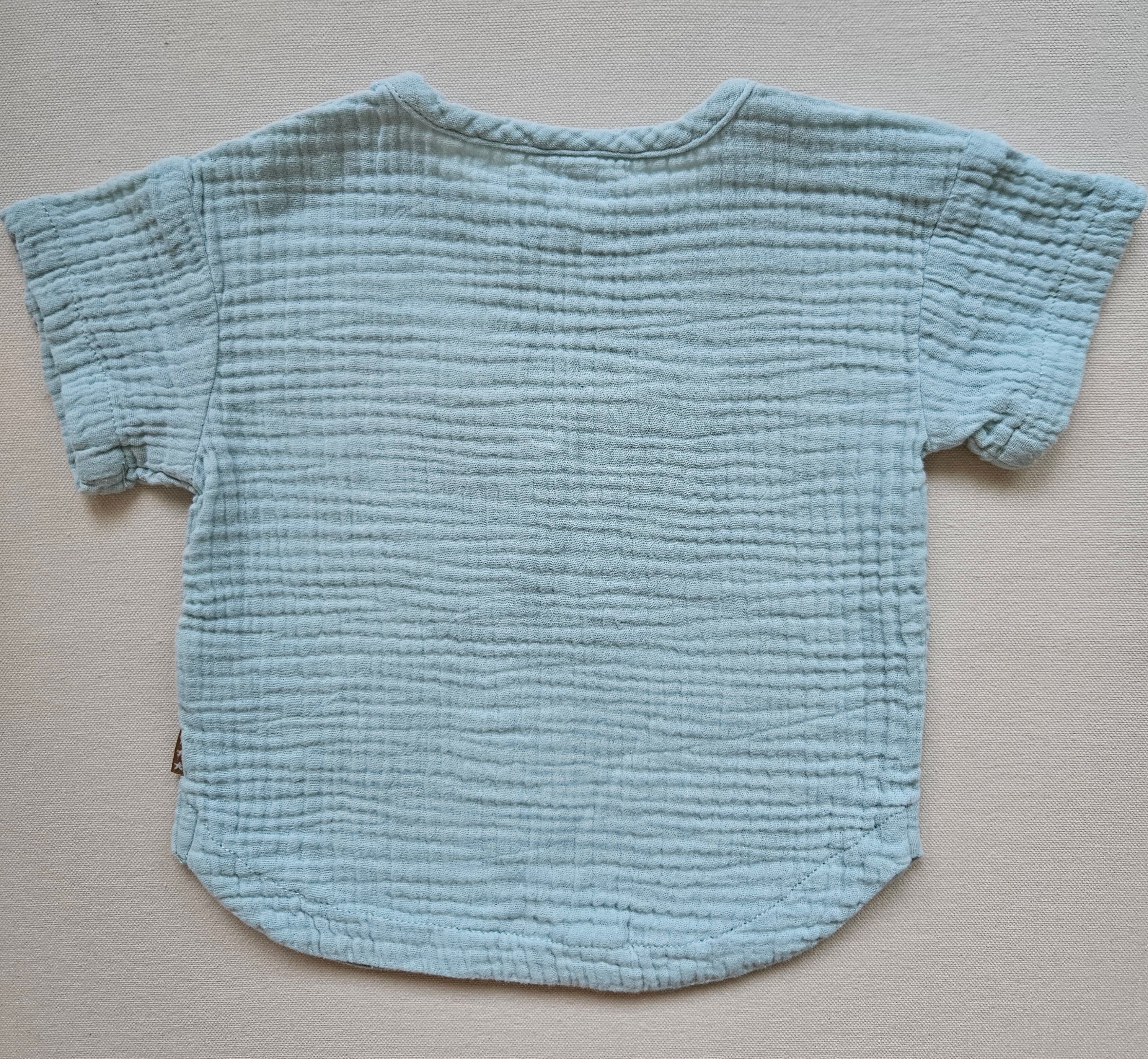 Hema Musselin-Set – Shirt & Shorts | Gr. 68