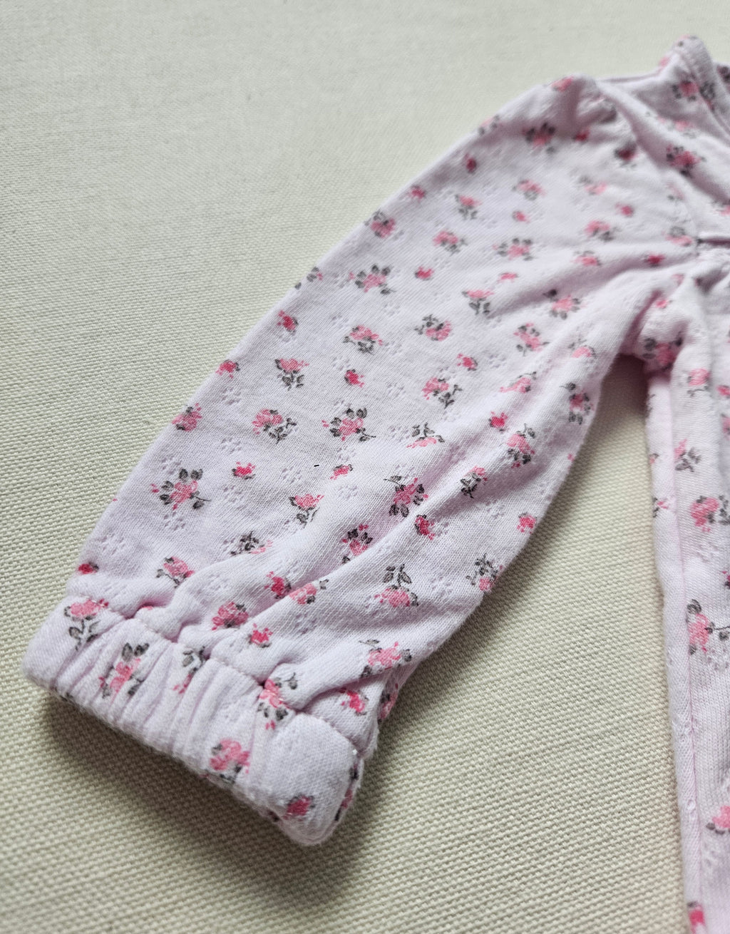 Next Baby Langarmkleid mit Blümchenmuster & Spitzendetails 🌸 | Gr. 68